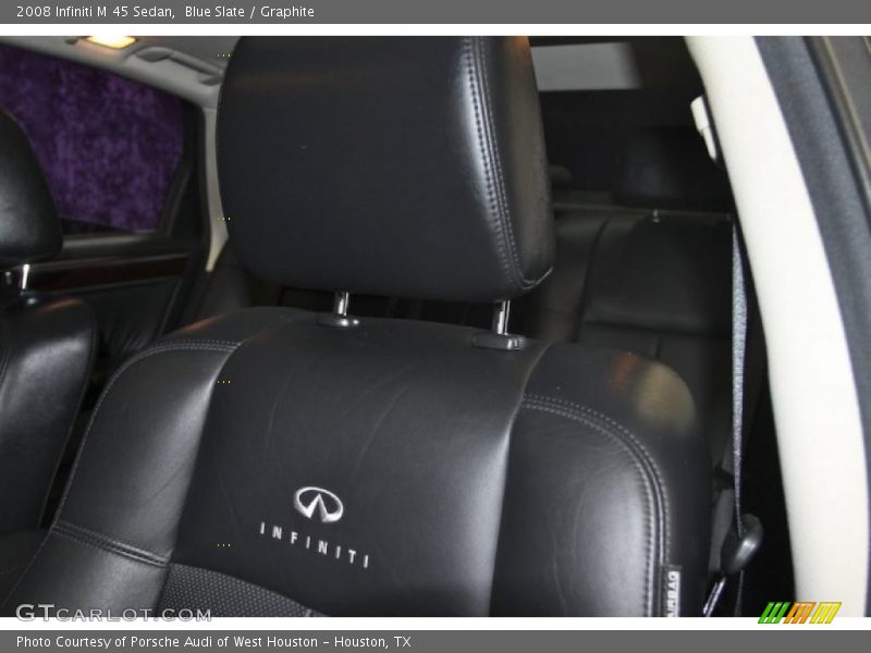 Blue Slate / Graphite 2008 Infiniti M 45 Sedan