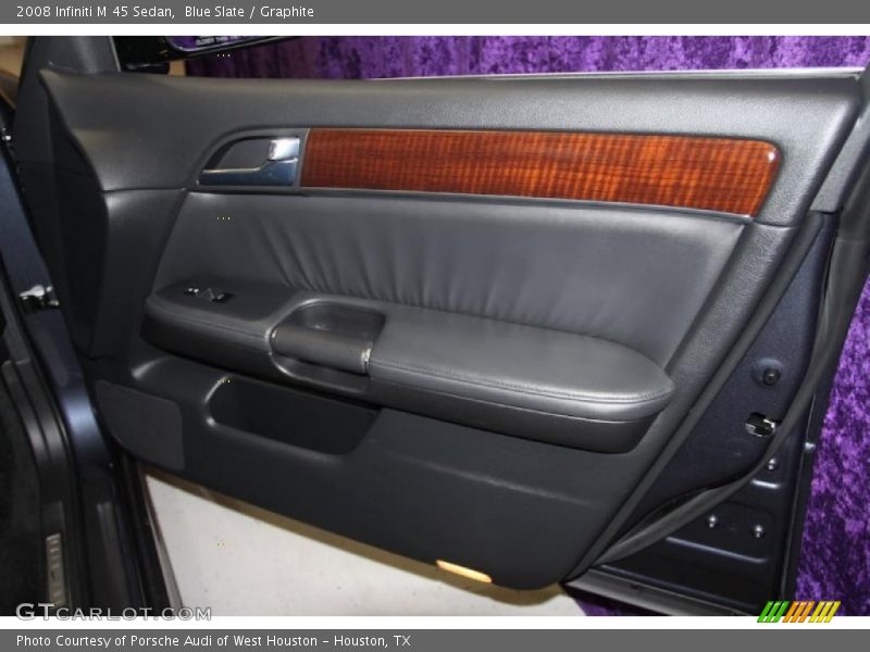 Blue Slate / Graphite 2008 Infiniti M 45 Sedan