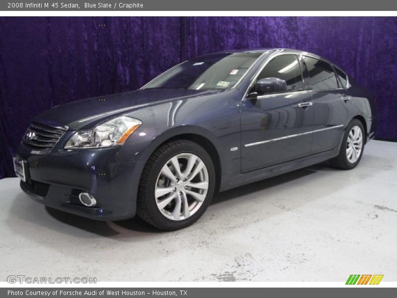 Blue Slate / Graphite 2008 Infiniti M 45 Sedan