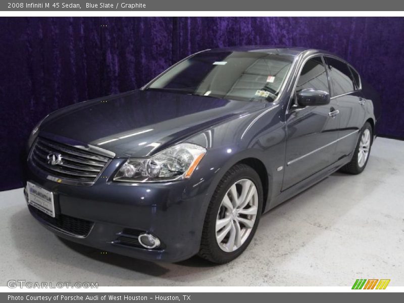 Blue Slate / Graphite 2008 Infiniti M 45 Sedan