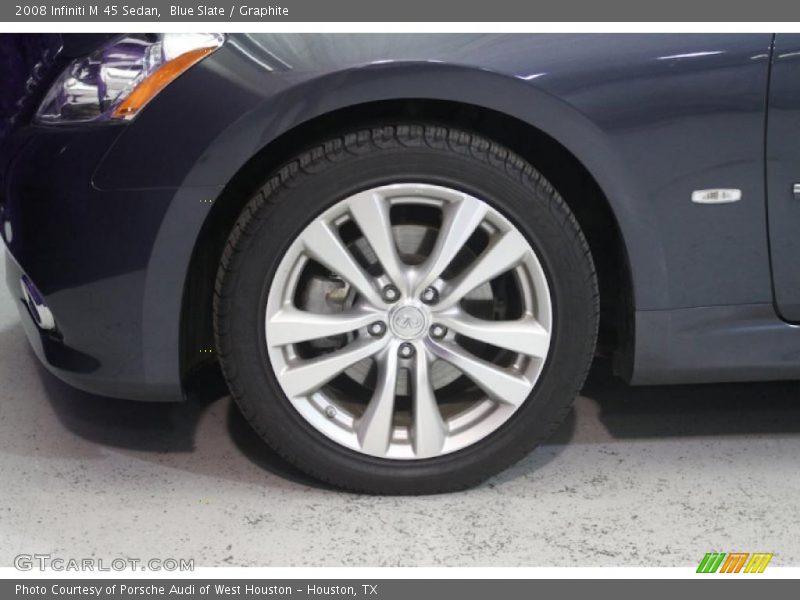 Blue Slate / Graphite 2008 Infiniti M 45 Sedan