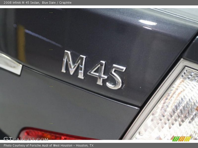 Blue Slate / Graphite 2008 Infiniti M 45 Sedan