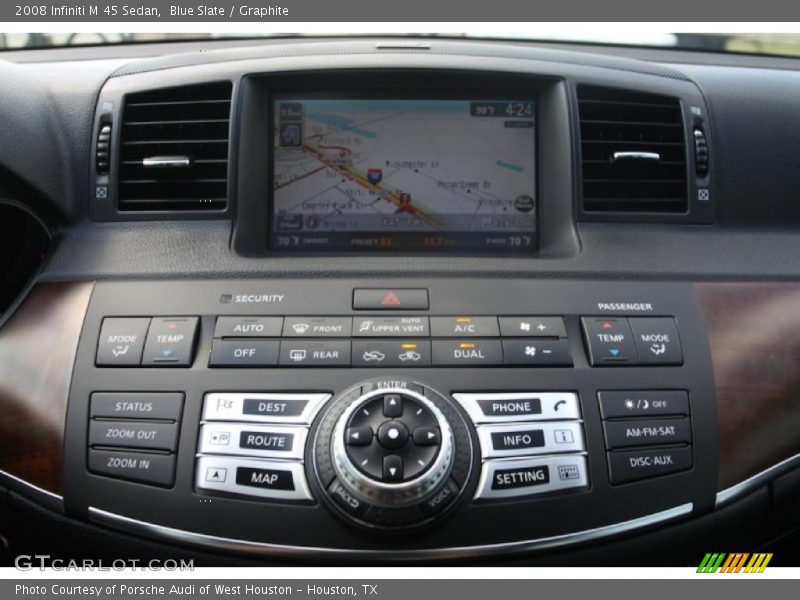 Blue Slate / Graphite 2008 Infiniti M 45 Sedan