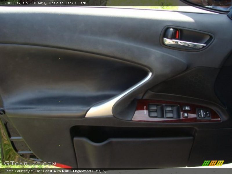 Obsidian Black / Black 2008 Lexus IS 250 AWD