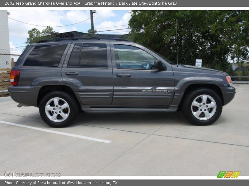 Graphite Metallic / Dark Slate Gray/Light Slate Gray 2003 Jeep Grand Cherokee Overland 4x4