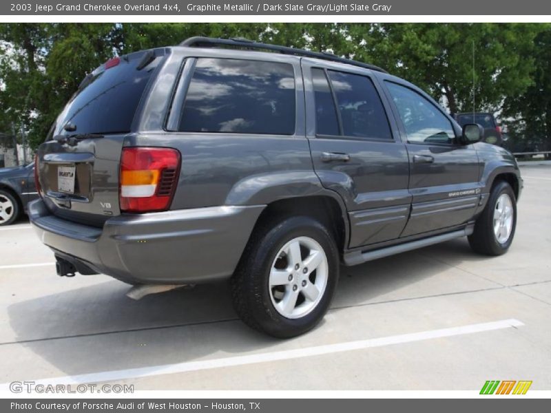 Graphite Metallic / Dark Slate Gray/Light Slate Gray 2003 Jeep Grand Cherokee Overland 4x4