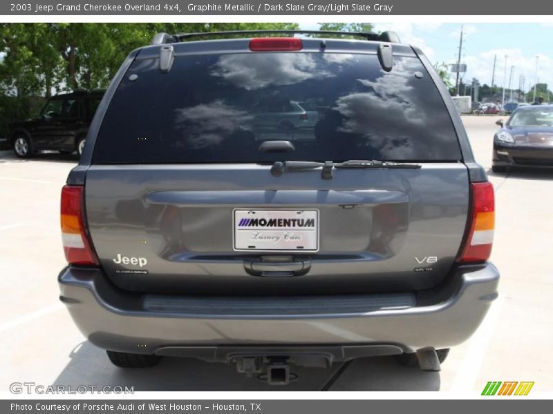 Graphite Metallic / Dark Slate Gray/Light Slate Gray 2003 Jeep Grand Cherokee Overland 4x4