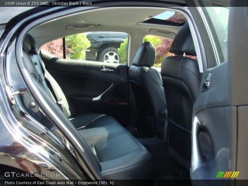 Obsidian Black / Black 2008 Lexus IS 250 AWD