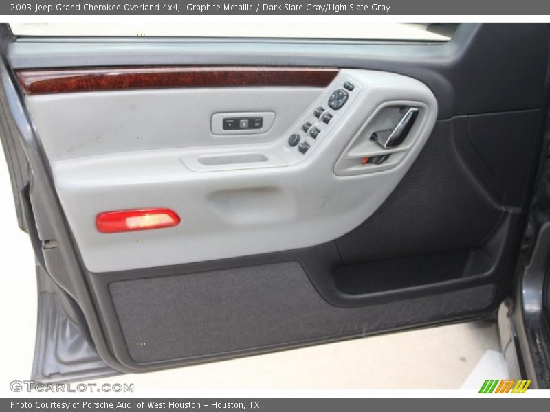 Graphite Metallic / Dark Slate Gray/Light Slate Gray 2003 Jeep Grand Cherokee Overland 4x4