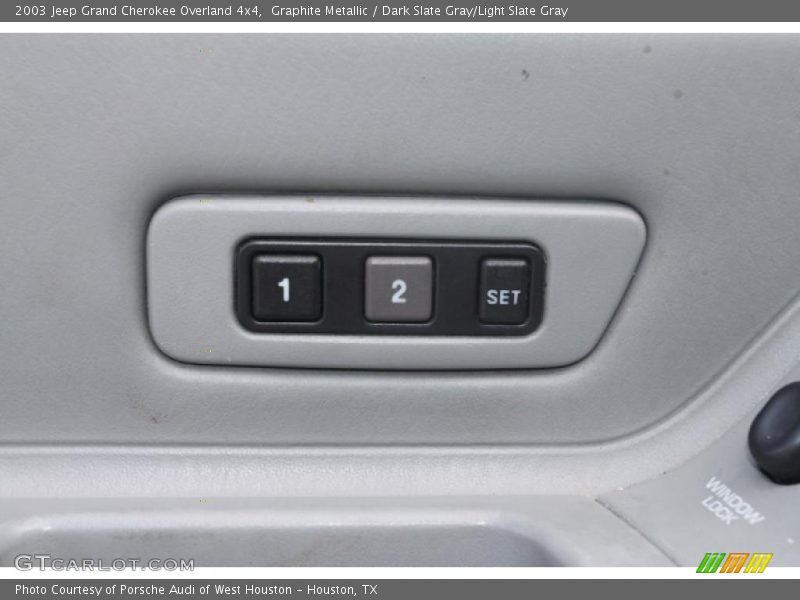 Graphite Metallic / Dark Slate Gray/Light Slate Gray 2003 Jeep Grand Cherokee Overland 4x4