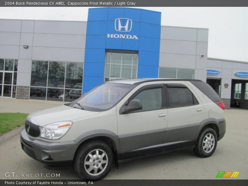 Cappuccino Frost Metallic / Light Gray 2004 Buick Rendezvous CX AWD