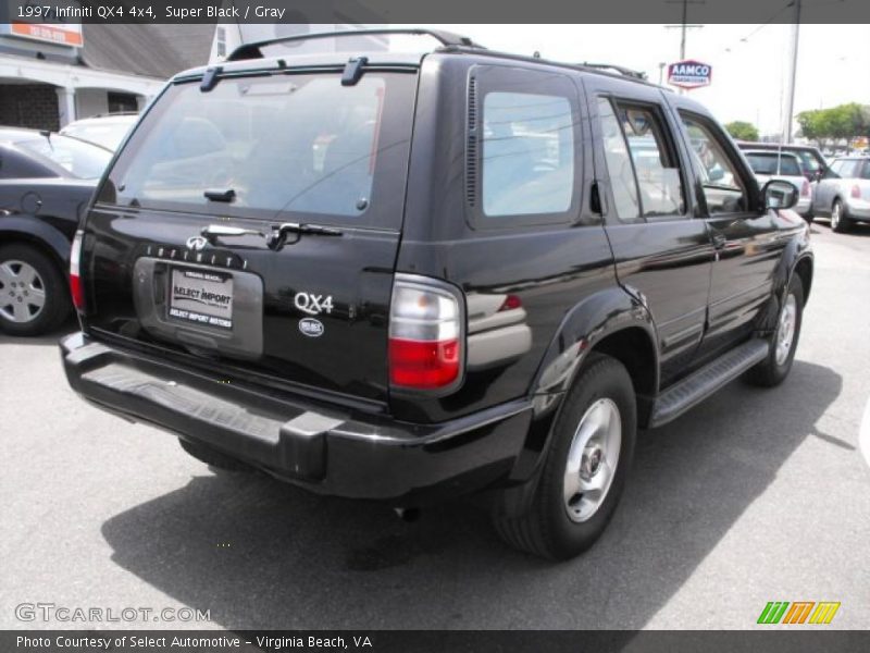 Super Black / Gray 1997 Infiniti QX4 4x4