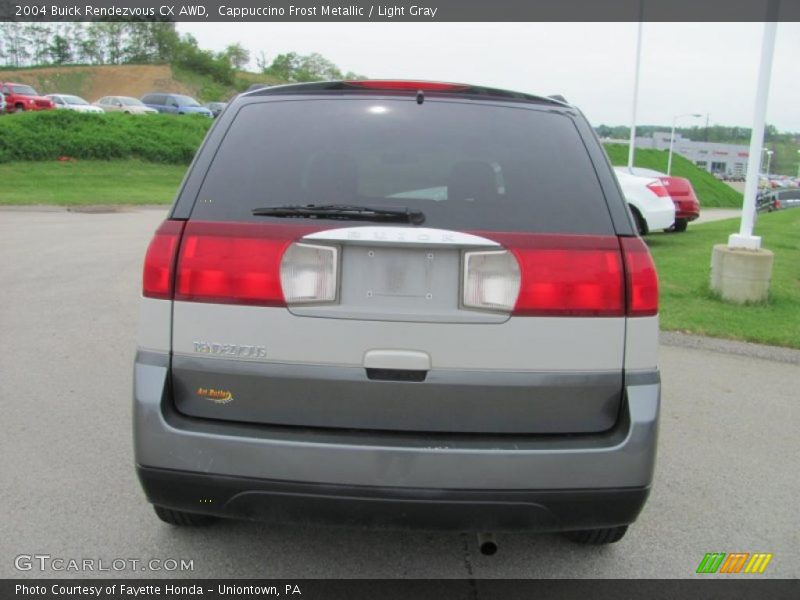 Cappuccino Frost Metallic / Light Gray 2004 Buick Rendezvous CX AWD