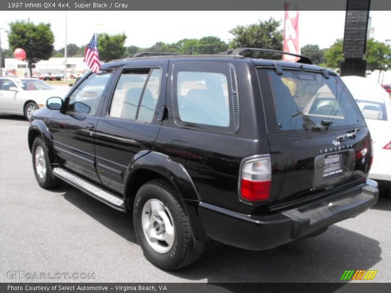 Super Black / Gray 1997 Infiniti QX4 4x4