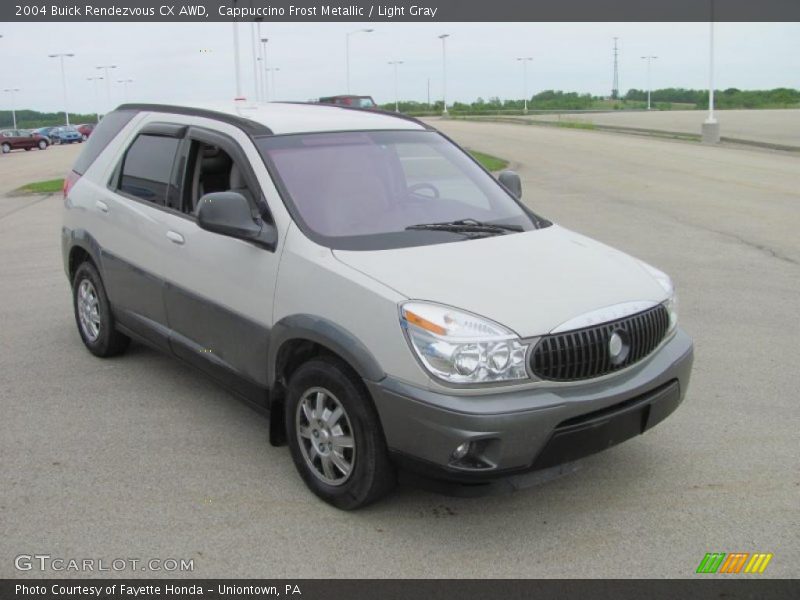 Cappuccino Frost Metallic / Light Gray 2004 Buick Rendezvous CX AWD