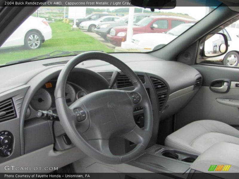 Cappuccino Frost Metallic / Light Gray 2004 Buick Rendezvous CX AWD