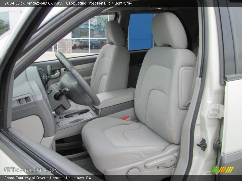 Cappuccino Frost Metallic / Light Gray 2004 Buick Rendezvous CX AWD