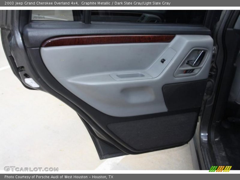 Graphite Metallic / Dark Slate Gray/Light Slate Gray 2003 Jeep Grand Cherokee Overland 4x4