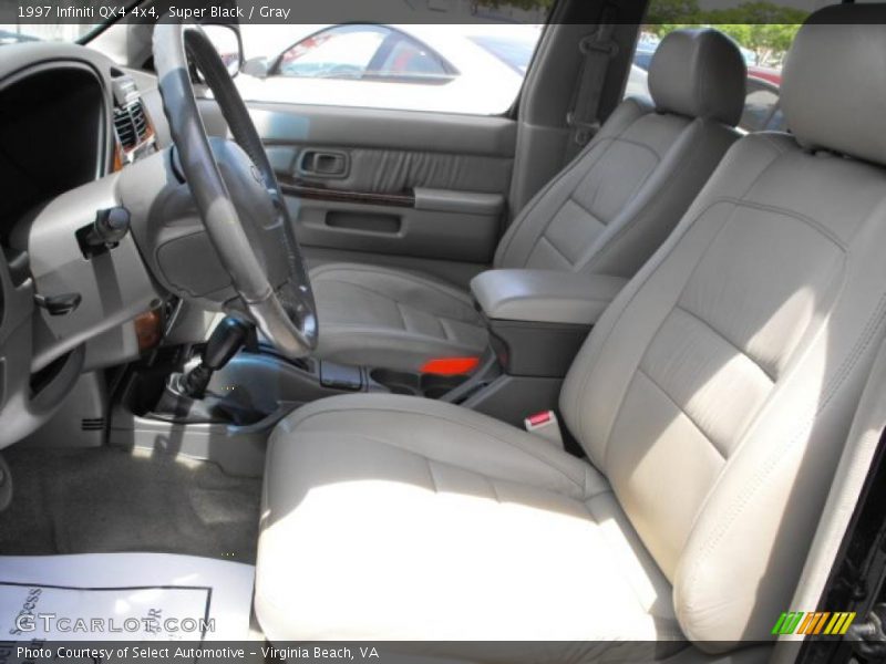 Super Black / Gray 1997 Infiniti QX4 4x4
