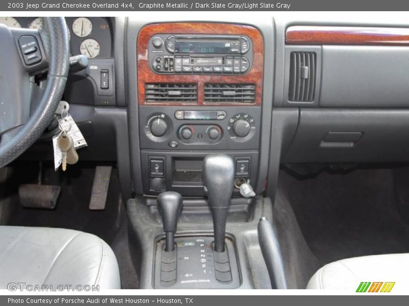 Graphite Metallic / Dark Slate Gray/Light Slate Gray 2003 Jeep Grand Cherokee Overland 4x4