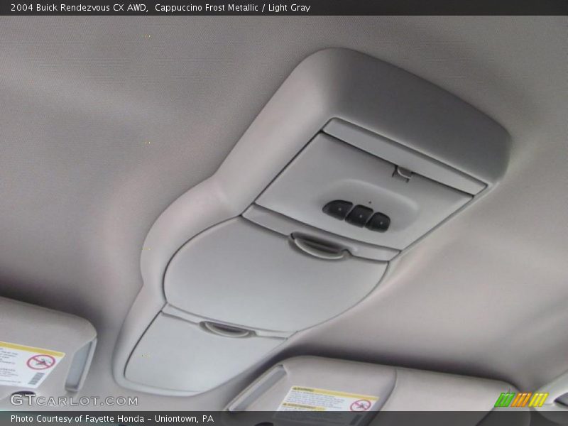 Cappuccino Frost Metallic / Light Gray 2004 Buick Rendezvous CX AWD