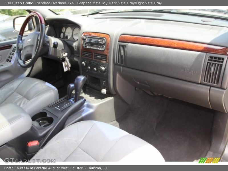 Graphite Metallic / Dark Slate Gray/Light Slate Gray 2003 Jeep Grand Cherokee Overland 4x4