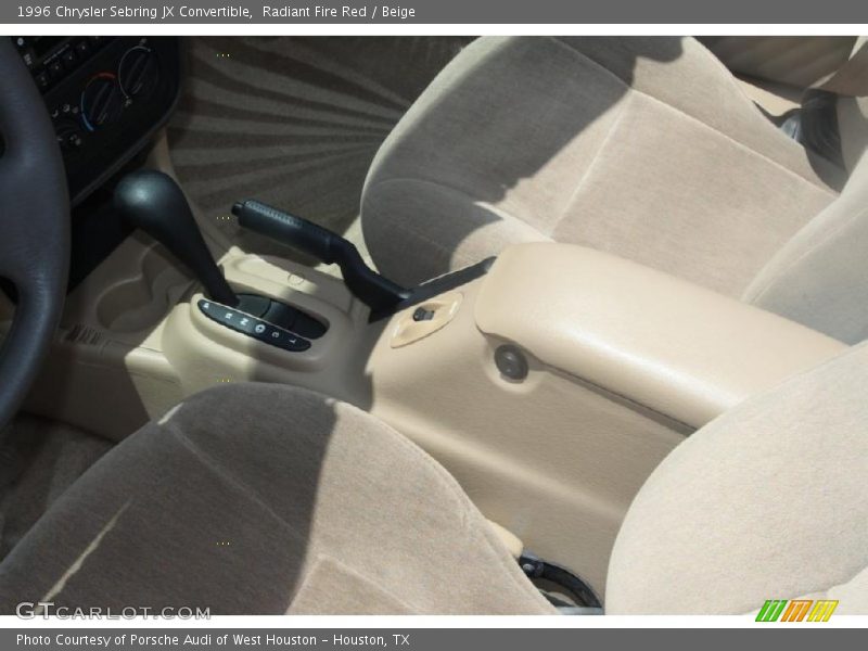Radiant Fire Red / Beige 1996 Chrysler Sebring JX Convertible