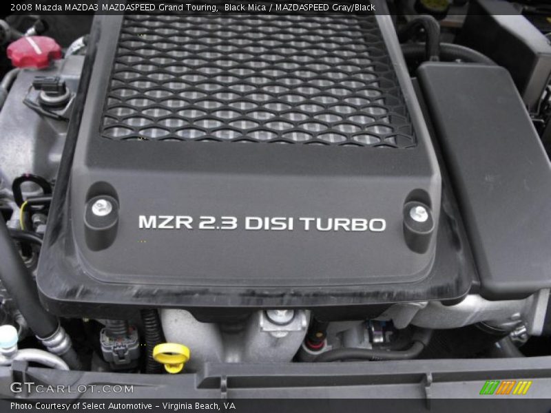 Black Mica / MAZDASPEED Gray/Black 2008 Mazda MAZDA3 MAZDASPEED Grand Touring