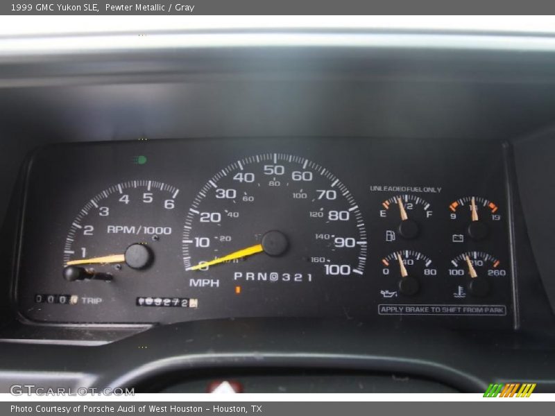 Pewter Metallic / Gray 1999 GMC Yukon SLE