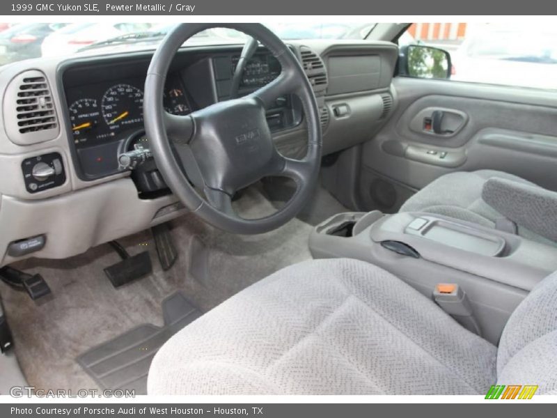 Pewter Metallic / Gray 1999 GMC Yukon SLE