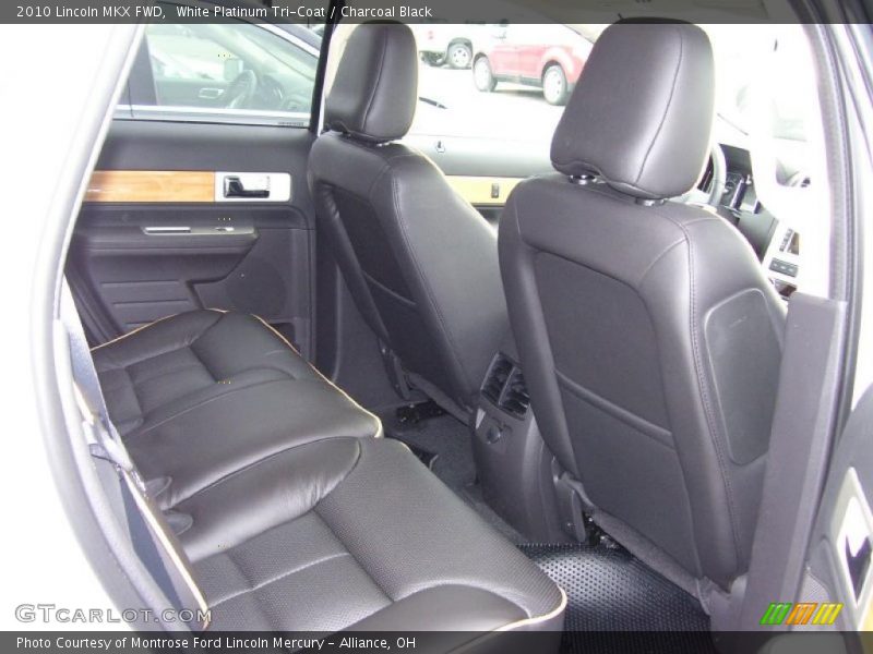 White Platinum Tri-Coat / Charcoal Black 2010 Lincoln MKX FWD