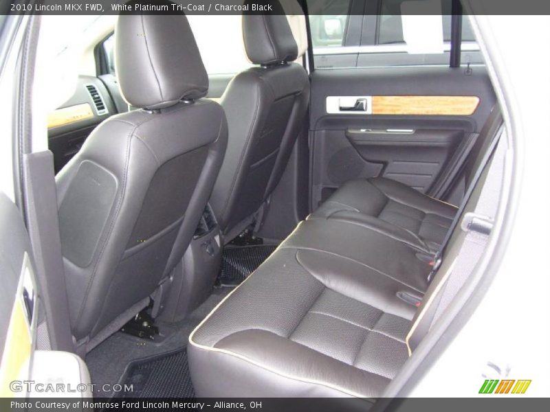 White Platinum Tri-Coat / Charcoal Black 2010 Lincoln MKX FWD