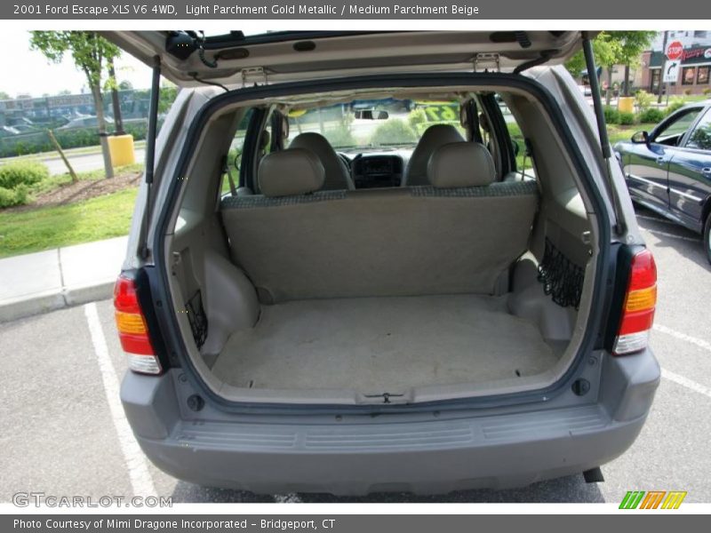 Light Parchment Gold Metallic / Medium Parchment Beige 2001 Ford Escape XLS V6 4WD