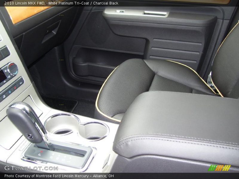 White Platinum Tri-Coat / Charcoal Black 2010 Lincoln MKX FWD