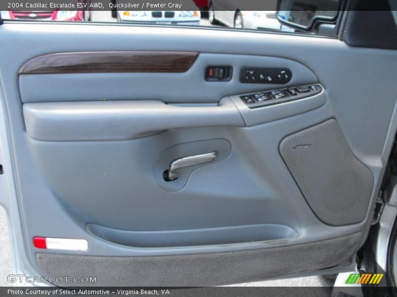 Quicksilver / Pewter Gray 2004 Cadillac Escalade ESV AWD