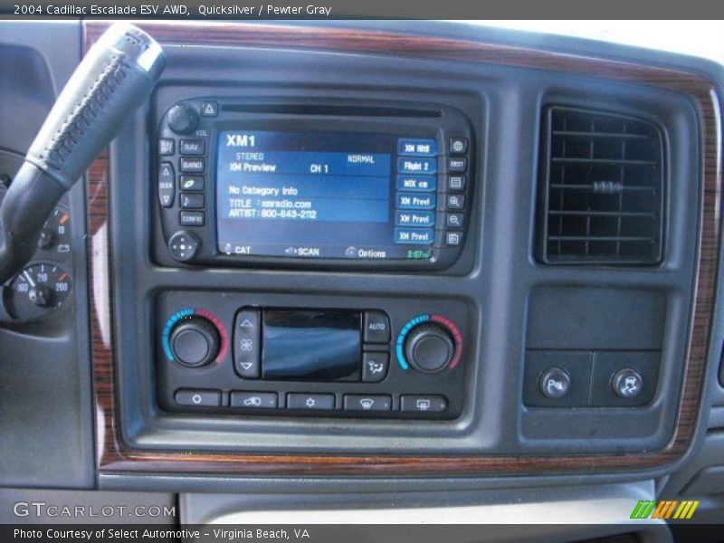 Quicksilver / Pewter Gray 2004 Cadillac Escalade ESV AWD