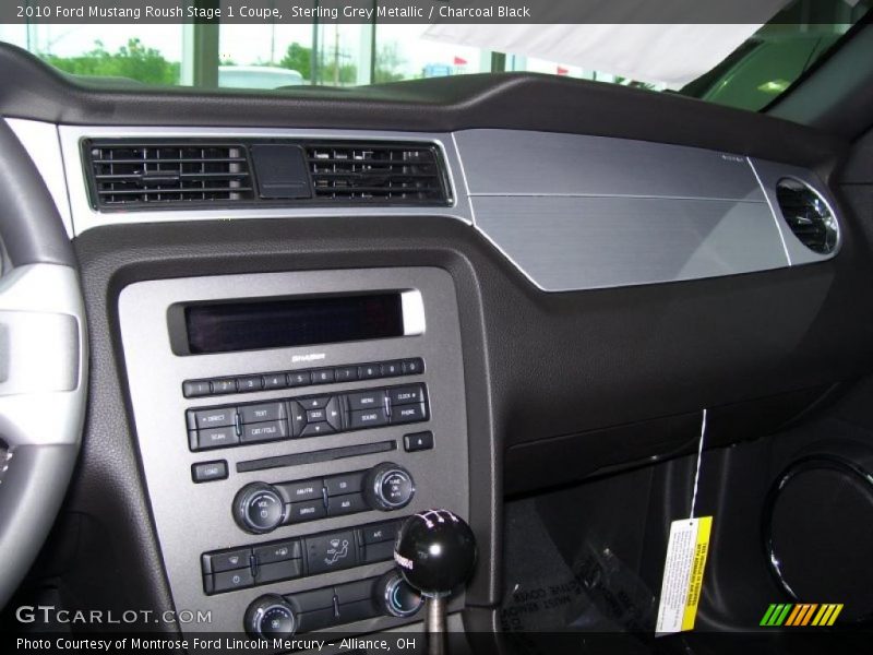Sterling Grey Metallic / Charcoal Black 2010 Ford Mustang Roush Stage 1 Coupe