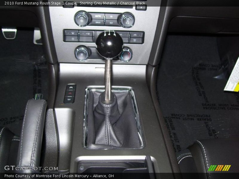 Sterling Grey Metallic / Charcoal Black 2010 Ford Mustang Roush Stage 1 Coupe