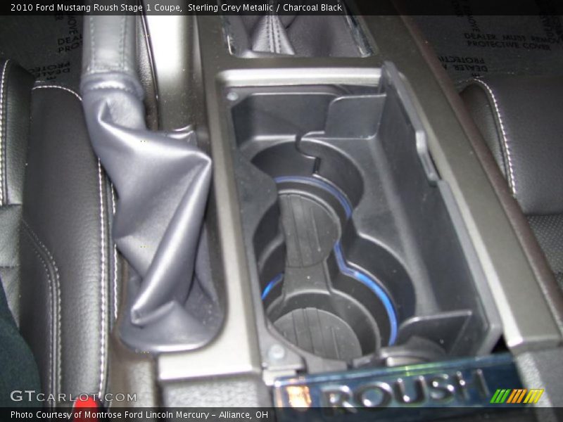 Sterling Grey Metallic / Charcoal Black 2010 Ford Mustang Roush Stage 1 Coupe