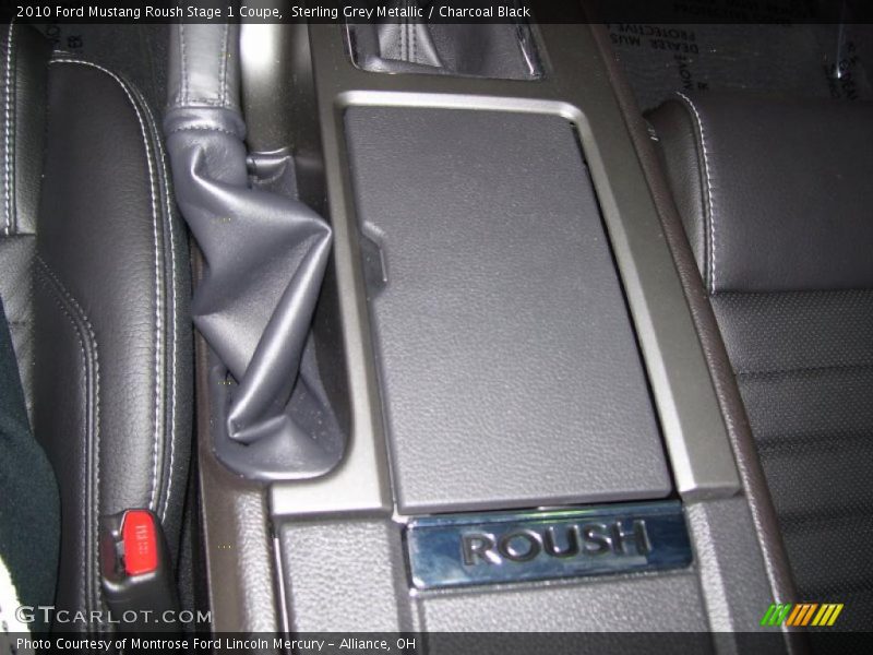 Sterling Grey Metallic / Charcoal Black 2010 Ford Mustang Roush Stage 1 Coupe