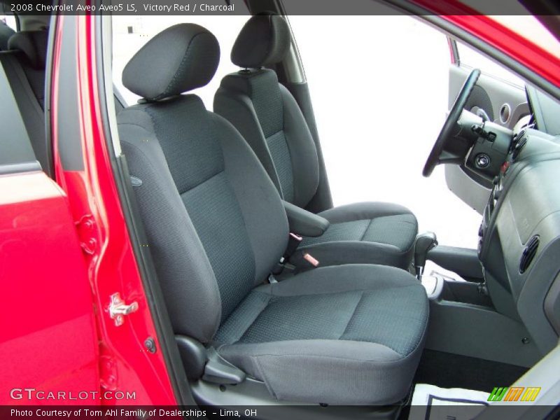Victory Red / Charcoal 2008 Chevrolet Aveo Aveo5 LS