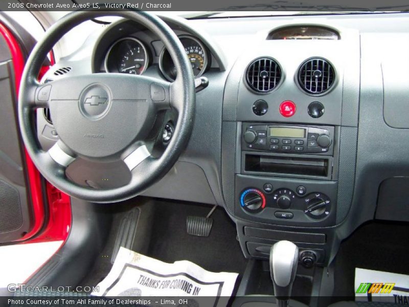 Victory Red / Charcoal 2008 Chevrolet Aveo Aveo5 LS