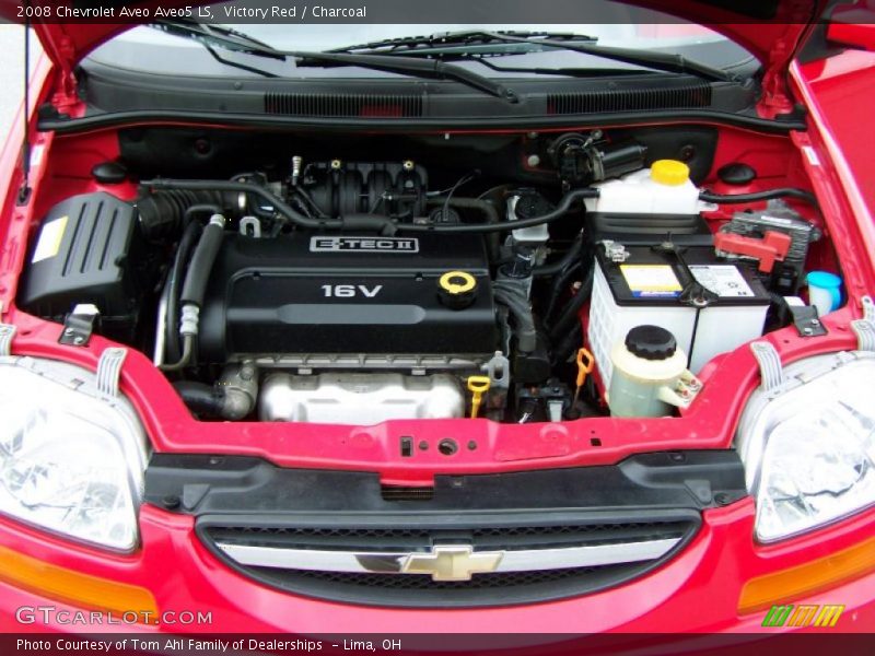 Victory Red / Charcoal 2008 Chevrolet Aveo Aveo5 LS