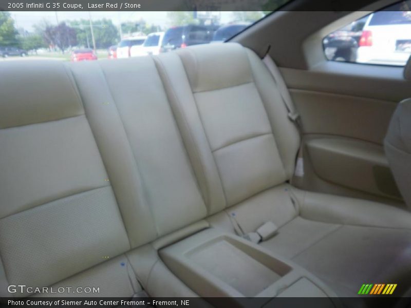 Laser Red / Stone 2005 Infiniti G 35 Coupe