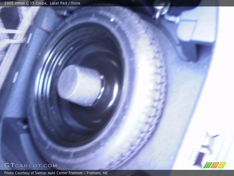 Laser Red / Stone 2005 Infiniti G 35 Coupe