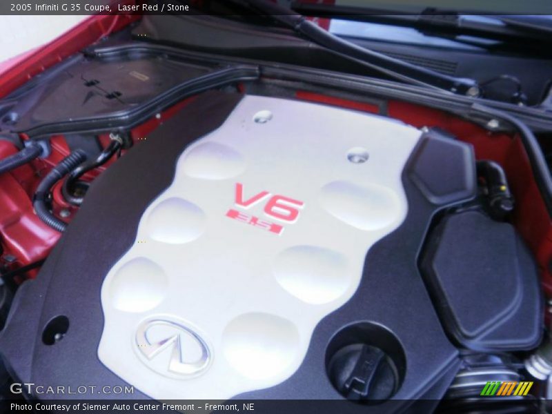 Laser Red / Stone 2005 Infiniti G 35 Coupe