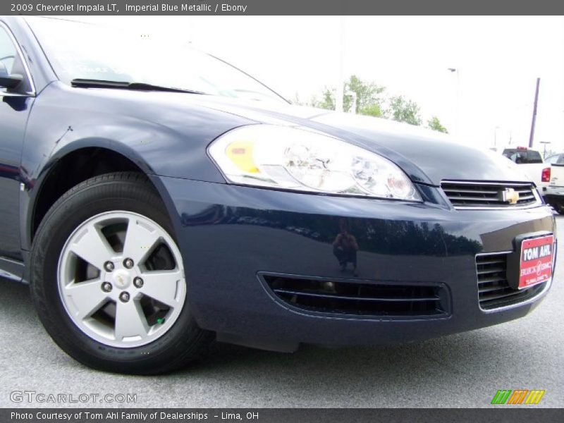 Imperial Blue Metallic / Ebony 2009 Chevrolet Impala LT