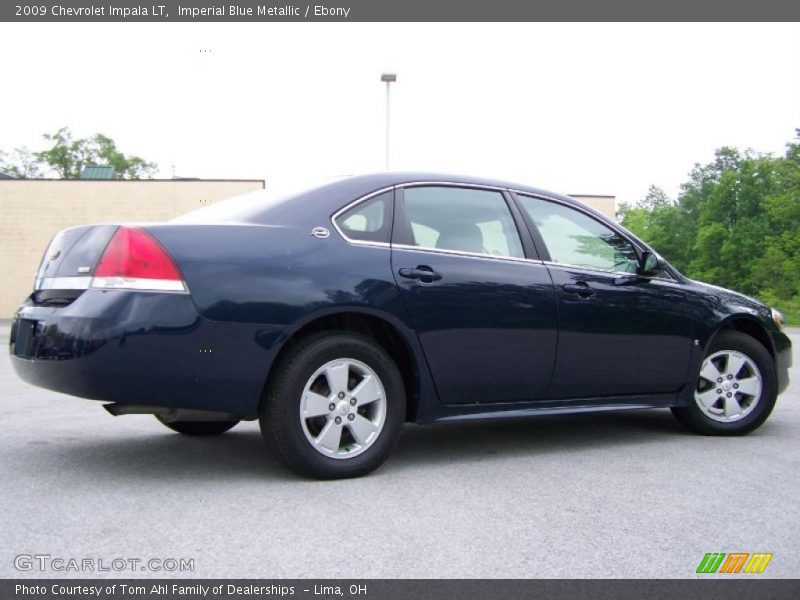 Imperial Blue Metallic / Ebony 2009 Chevrolet Impala LT