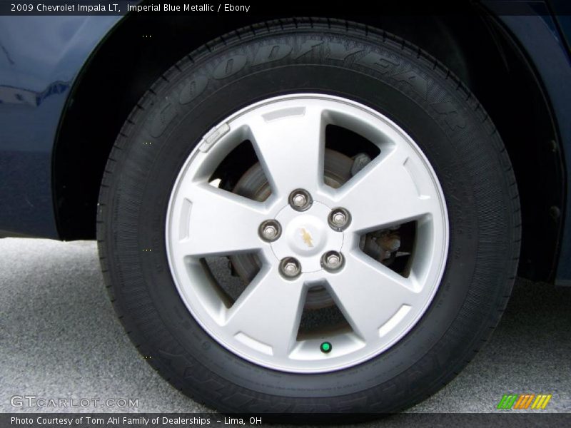 Imperial Blue Metallic / Ebony 2009 Chevrolet Impala LT