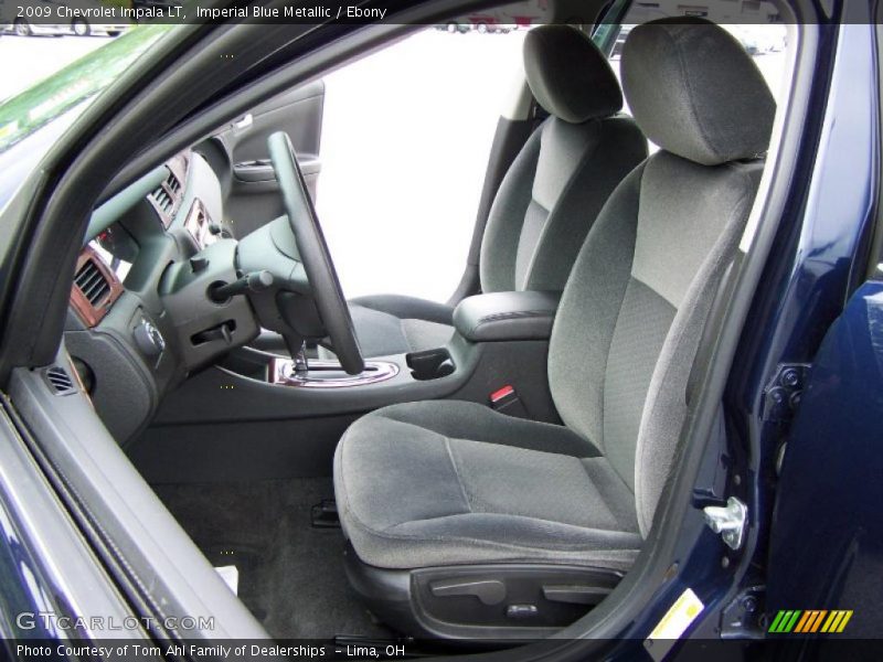 Imperial Blue Metallic / Ebony 2009 Chevrolet Impala LT